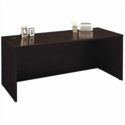 Bush Business Furniture Series C 72" Desk With 2 Lateral Files In Hansen Cherry -CYMAX Sales 13231 3 L