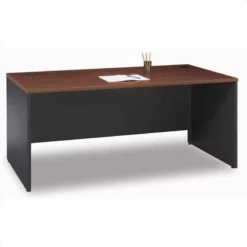 Bush Business Furniture Series C 71" Desk With Lateral File Cabinet -CYMAX Sales 13232 1 L 1
