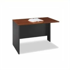 Bush Business Furniture Series C U-Shape Wood Office Suite In Mahogany -CYMAX Sales 13249 3 L