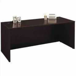 Bush Business Furniture Series C U-Shape Wood Desk Suite In Mocha Cherry -CYMAX Sales 13257 2 L