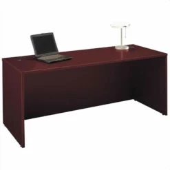 Bush Business Furniture Series C U-Shape Wood Desk Suite In Mocha Cherry -CYMAX Sales 13261 2 L