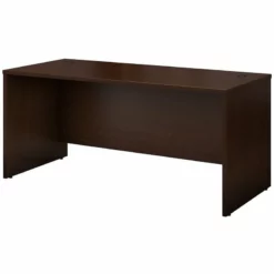 Series C 66W X 30D Office Desk In Hansen Cherry - Engineered Wood -CYMAX Sales 13460 L