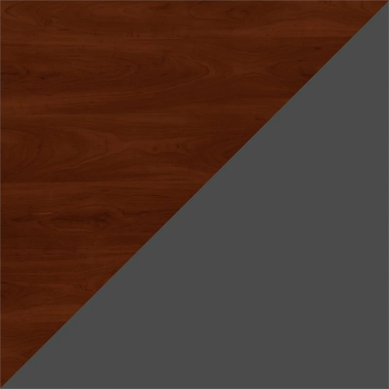Series C 72" Bow Front Desk Shell In Mahogany - Engineered Wood 21 Series C 72" Bow Front Desk Shell In Mahogany - Engineered Wood - Image 19