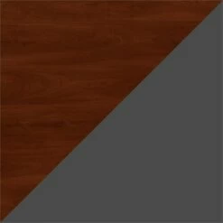 Bush Business Furniture Series C 72" Bow Front Desk Shell In Natural Cherry -CYMAX Sales 13467 7 L 2