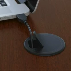 Bush Business Furniture Series C 72" Bow Front Desk Shell In Natural Cherry -CYMAX Sales 13468 3 L 2