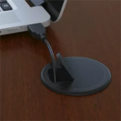 Bush Business Furniture Series C 72" Bow Front Desk Shell Mocha Cherry -CYMAX Sales 13468 3 L