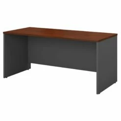 Series C 60W X 24D Credenza Desk In Hansen Cherry - Engineered Wood 40 Series C 60W X 24D Credenza Desk In Hansen Cherry - Engineered Wood -CYMAX Sales 13474 L