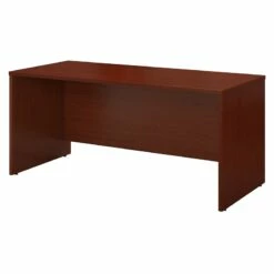 Series C 60W X 24D Credenza Desk In Hansen Cherry - Engineered Wood 32 Series C 60W X 24D Credenza Desk In Hansen Cherry - Engineered Wood -CYMAX Sales 13475 4 L