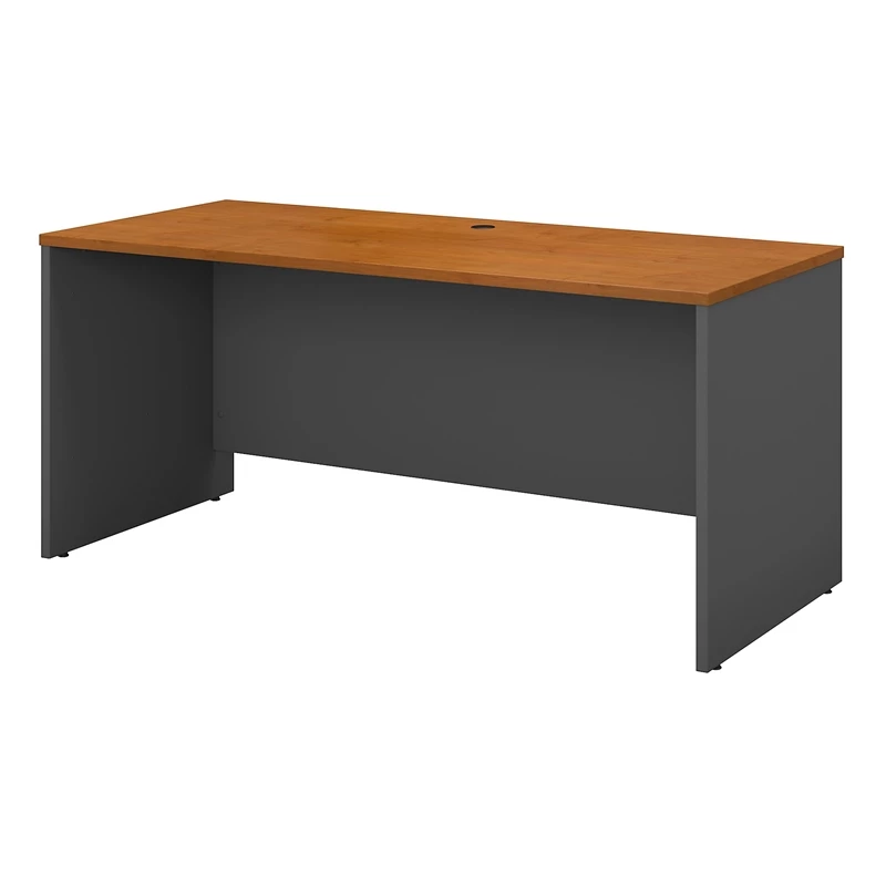 Series C 60W X 24D Credenza Desk In Hansen Cherry - Engineered Wood 4 Series C 60W X 24D Credenza Desk In Hansen Cherry - Engineered Wood - Image 2