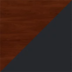 Series A 48W Corner Desk In Natural Cherry And Slate - Engineered Wood -CYMAX Sales 13727 14 L