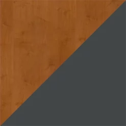 Series A 48W Corner Desk In Natural Cherry And Slate - Engineered Wood -CYMAX Sales 13728 13 L