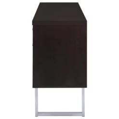 Coaster Lawtey Modern Wood 5-drawer Credenza With Adjustable Shelf Cappuccino 23 Coaster Lawtey Modern Wood 5-drawer Credenza With Adjustable Shelf Cappuccino -CYMAX Sales 1404757 15 L