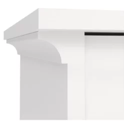 Tvilum Sonoma Home Office Writing Desk With 2 Drawers In White -CYMAX Sales 1439680 25 L