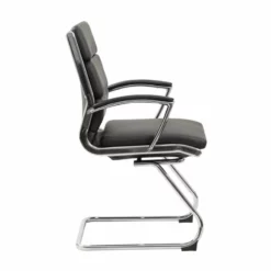 Boss Office CaressoftPlus Executive Guest Chair In Black 11 Boss Office CaressoftPlus Executive Guest Chair In Black -CYMAX Sales 1459540 3 L