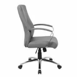 Boss Office LeatherPlus Executive Office Chair In Black 16 Boss Office LeatherPlus Executive Office Chair In Black -CYMAX Sales 1459541 3 L