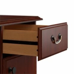 Kathy Ireland Office By Bennington Credenza In Harvest Cherry -CYMAX Sales 1460477 26 L