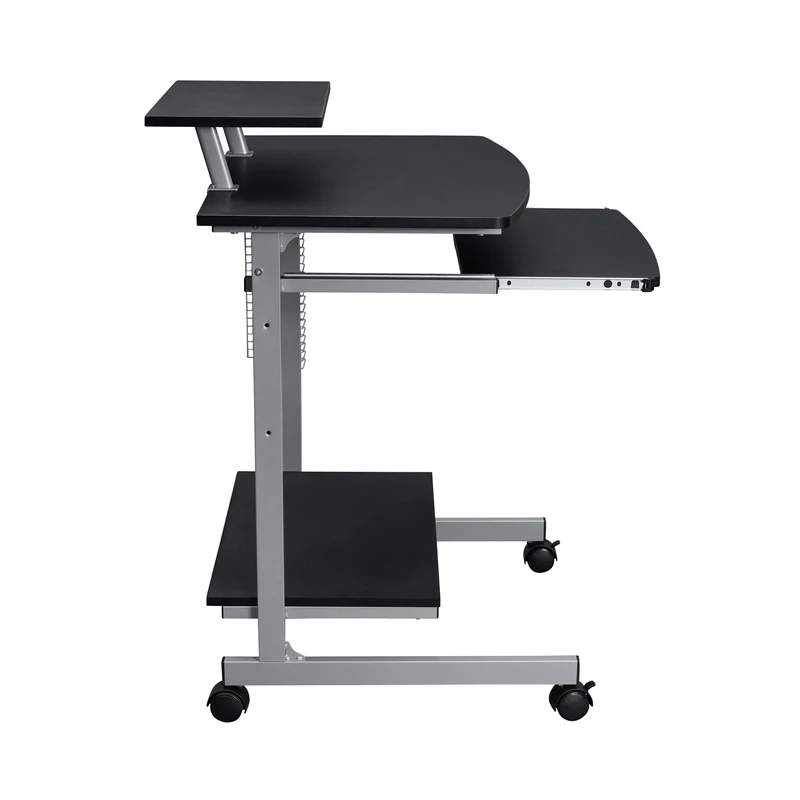 Pemberly Row Wood Top Computer Work Station In Graphite 14 Pemberly Row Wood Top Computer Work Station In Graphite - Image 12