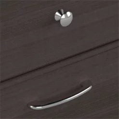 Pemberly Row 60" Modern Engineered Wood L Shaped Computer Desk In Espresso Oak -CYMAX Sales 1463502 10 L