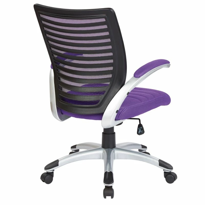 Mesh Seat And Screen Back Managers Chair In Black 4 Mesh Seat And Screen Back Managers Chair In Black - Image 2