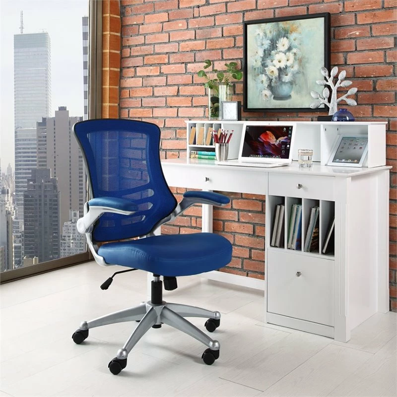 Modway Attainment Modern Style Vinyl Office Chair In Orange Finish 21 Modway Attainment Modern Style Vinyl Office Chair In Orange Finish - Image 19