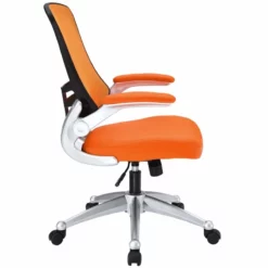 Modway Attainment Modern Style Vinyl Office Chair In Orange Finish 33 Modway Attainment Modern Style Vinyl Office Chair In Orange Finish -CYMAX Sales 1468212 1 L