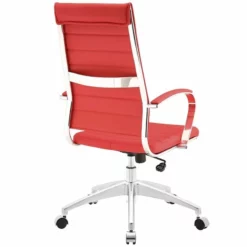 Modway Jive Modern Style Vinyl And Aluminum Highback Office Chair In Terracotta 24 Modway Jive Modern Style Vinyl And Aluminum Highback Office Chair In Terracotta -CYMAX Sales 1468231 2 L 1