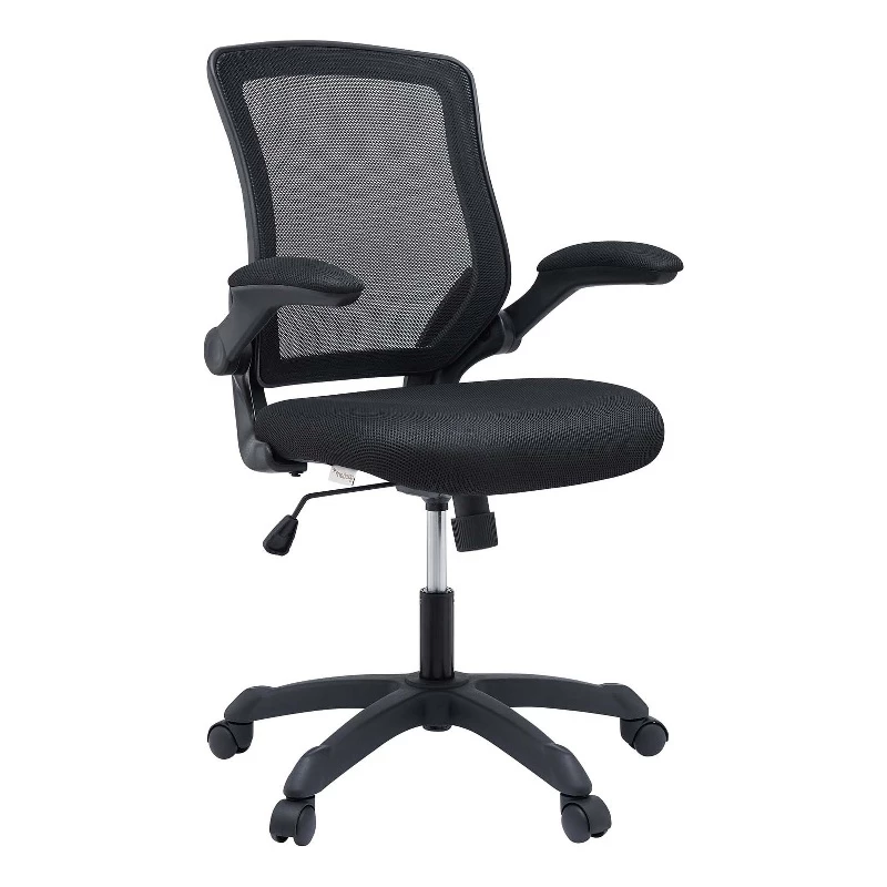 Modway Veer Modern Style Mesh Fabric Office Chair In Gray Finish 13 Modway Veer Modern Style Mesh Fabric Office Chair In Gray Finish - Image 11