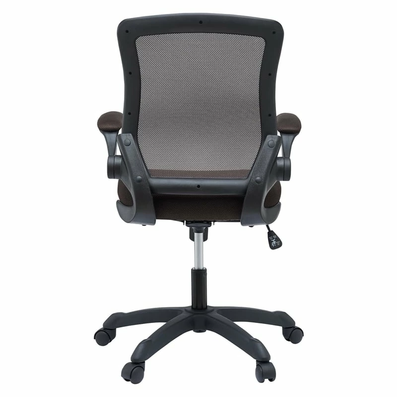 Modway Veer Modern Style Mesh Fabric Office Chair In Brown Finish 22 Modway Veer Modern Style Mesh Fabric Office Chair In Brown Finish - Image 20