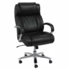 ACME Nola Bonded Leather Pneumatic Lift Office Chair In Black