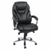 ACME Nita Bonded Leather Pneumatic Lift Office Chair In Black -CYMAX Sales 1515618 L
