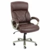 ACME Karl Bonded Leather Pneumatic Lift Office Chair In Brown 1 ACME Karl Bonded Leather Pneumatic Lift Office Chair In Brown -CYMAX Sales 1515620 L