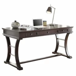 ACME Madge Rectangular 3-Drawer Wooden Writing Desk In Espresso