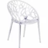 Flash Furniture Specter Transparent Stacking Side Dining Chair