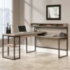 Pemberly Row L Shaped Computer Desk In Salt Oak -CYMAX Sales 1529862 L