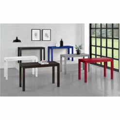 Altra Parsons 2 Drawer Writing Desk In White -CYMAX Sales 1540957 6 L