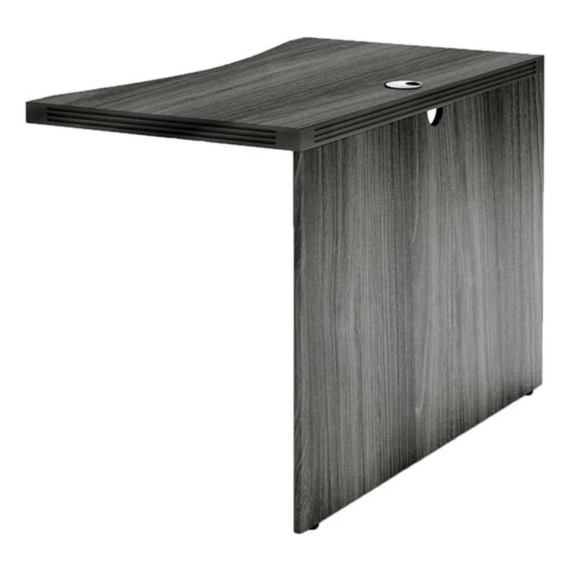 Mayline Aberdeen Series 42" Contour Bridge In Gray Steel 4 Mayline Aberdeen Series 42" Contour Bridge In Gray Steel - Image 2