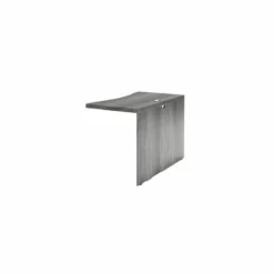Mayline Aberdeen Series 42" Contour Bridge In Gray Steel