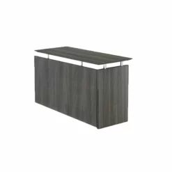 Mayline Medina Series 48.5" Non-Hand Return In Gray Steel -CYMAX Sales 1558052 1 L 1