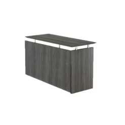 Mayline Medina Series 48.5" Non-Hand Return In Mocha -CYMAX Sales 1558052 1 L