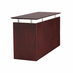 Mayline Medina Series 48.5" Non-Hand Return In Gray Steel -CYMAX Sales 1558053 L 1