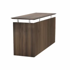 Mayline Medina Series 48.5" Non-Hand Return In Gray Steel -CYMAX Sales 1558054 L 1