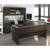 Bestar Ridgeley Transitional Metal Brown Finish U-shaped Desk -CYMAX Sales 1560848 L 1
