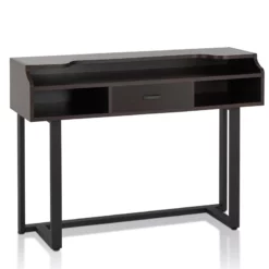 Furniture Of America Kernet Contemporary Wood 1-Drawer Writing Desk In Espresso