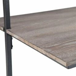 Bowery Hill Wall Mount Writing Desk In Burnt Oak -CYMAX Sales 1567107 4 L