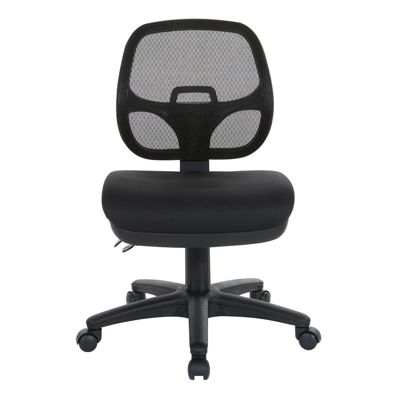 Scranton & Co Contemporary Fabric Ergonomic Task Office Chair In Black 5 Scranton & Co Contemporary Fabric Ergonomic Task Office Chair In Black - Image 3