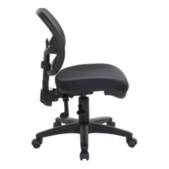 Scranton & Co Contemporary Fabric Ergonomic Task Office Chair In Black 15 Scranton & Co Contemporary Fabric Ergonomic Task Office Chair In Black -CYMAX Sales 1567418 4 L