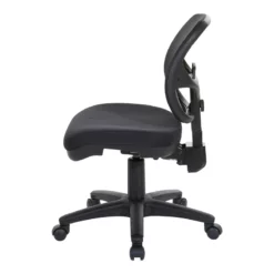 Scranton & Co Contemporary Fabric Ergonomic Task Office Chair In Black 16 Scranton & Co Contemporary Fabric Ergonomic Task Office Chair In Black -CYMAX Sales 1567418 5 L