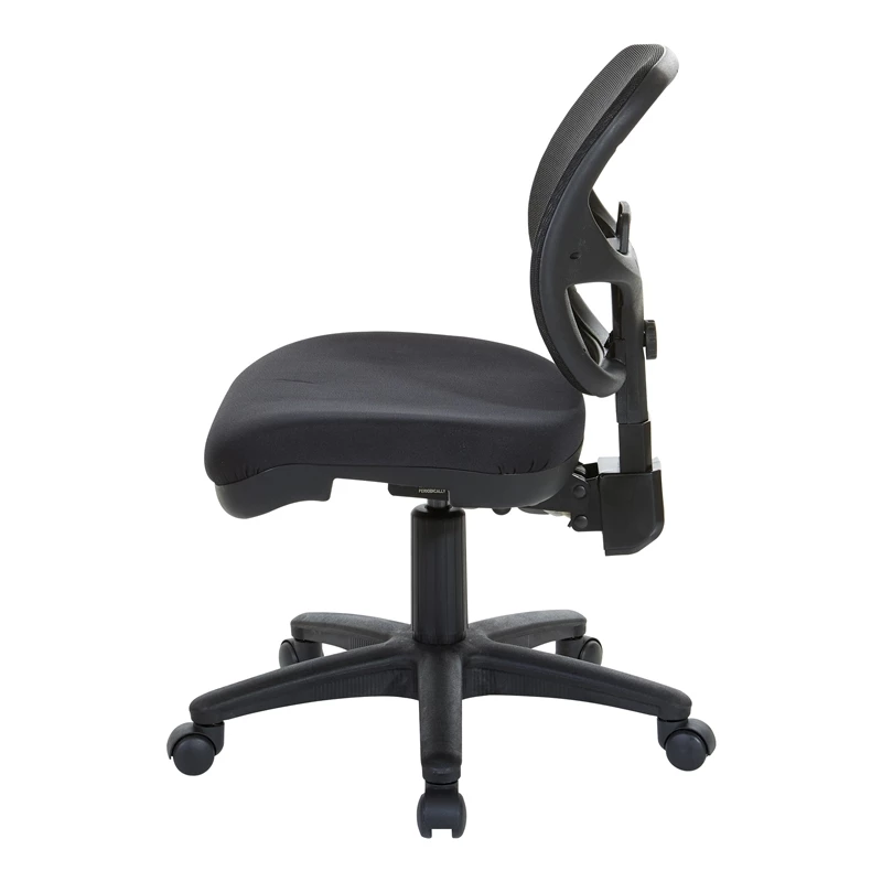 Scranton & Co Contemporary Fabric Ergonomic Task Office Chair In Black 7 Scranton & Co Contemporary Fabric Ergonomic Task Office Chair In Black - Image 5