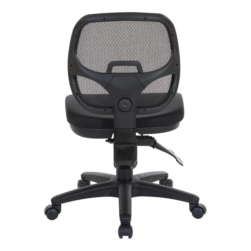 Scranton & Co Contemporary Fabric Ergonomic Task Office Chair In Black 8 Scranton & Co Contemporary Fabric Ergonomic Task Office Chair In Black - Image 6