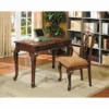 ACME Aristocrat 2 Piece Wooden Office Set In Dark Brown Cherry